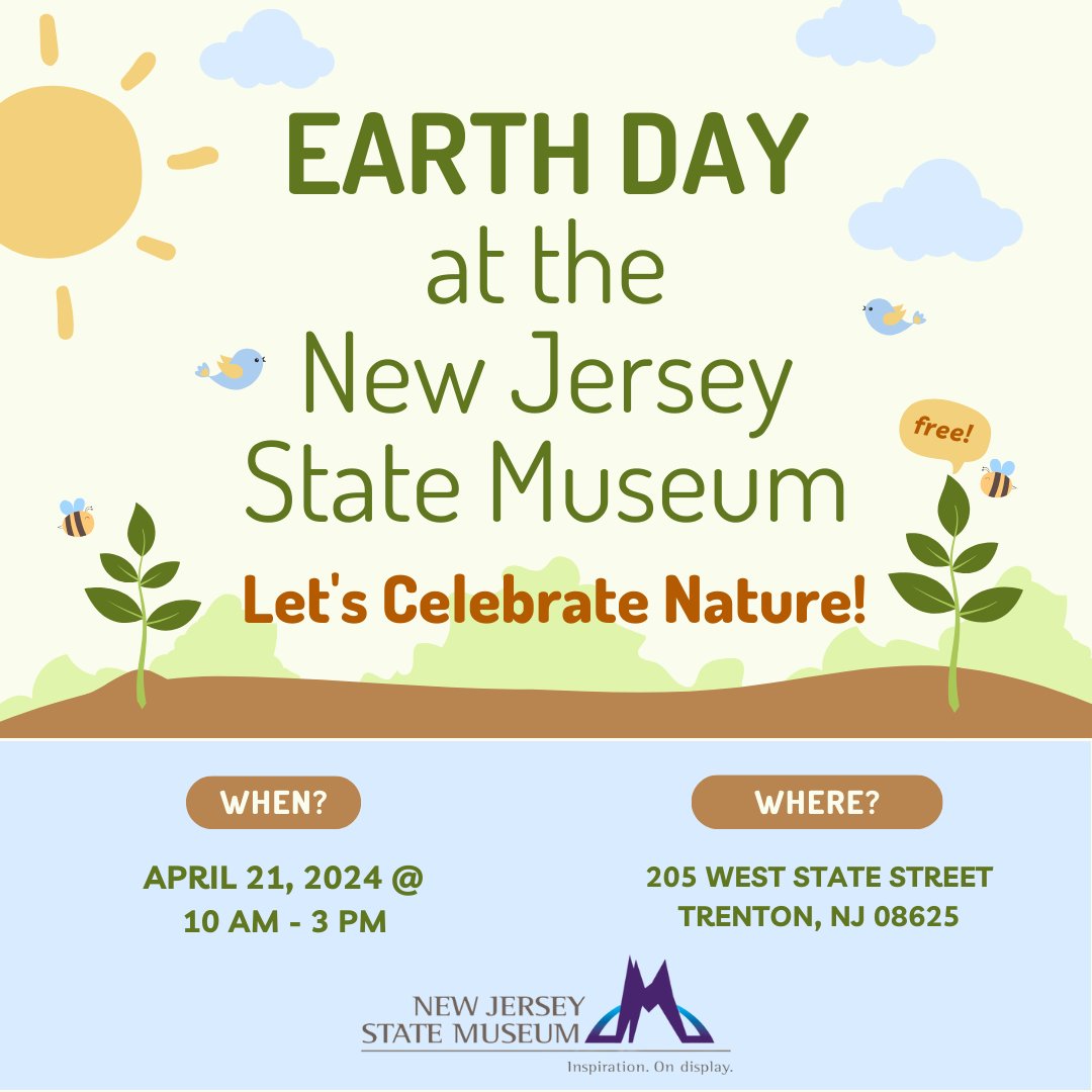 Join us tomorrow for our Earth Day event! Take a bird watching tour at 11 AM. Scheduled talks include 11:30 AM - Night sky, 12:00 - History of insects and 1:00 PM - Bird talk. Throughout the day enjoy nature-inspired crafts and more. Details at ow.ly/X5fE50RgwTS