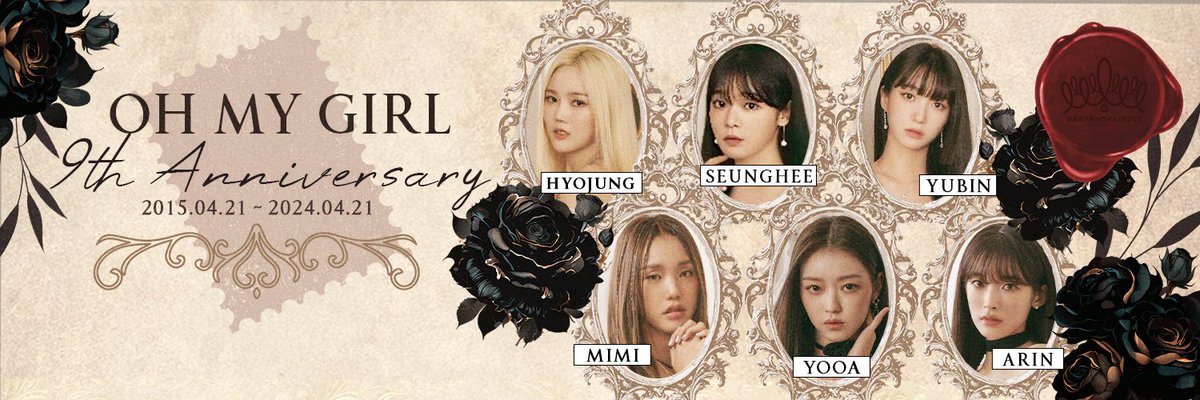 ⸰ 𖥔 ͙ࣳ   The magical gate has swung open! We invite you to join the 9th anniversary of 𝐎𝐇 𝐌𝐘 𝐆𝐈𝐑𝐋. By adorning yourself with the twibbon below, you're granted entry into the bewitched 𝐬𝐡𝐫𝐢𝐧𝐞 𝐨’ 𝐒𝐞𝐜𝐫𝐞𝐭 𝐆𝐚𝐫𝐝𝐞𝐧, Magical area.

🖇️ bingkai.in/omg9th