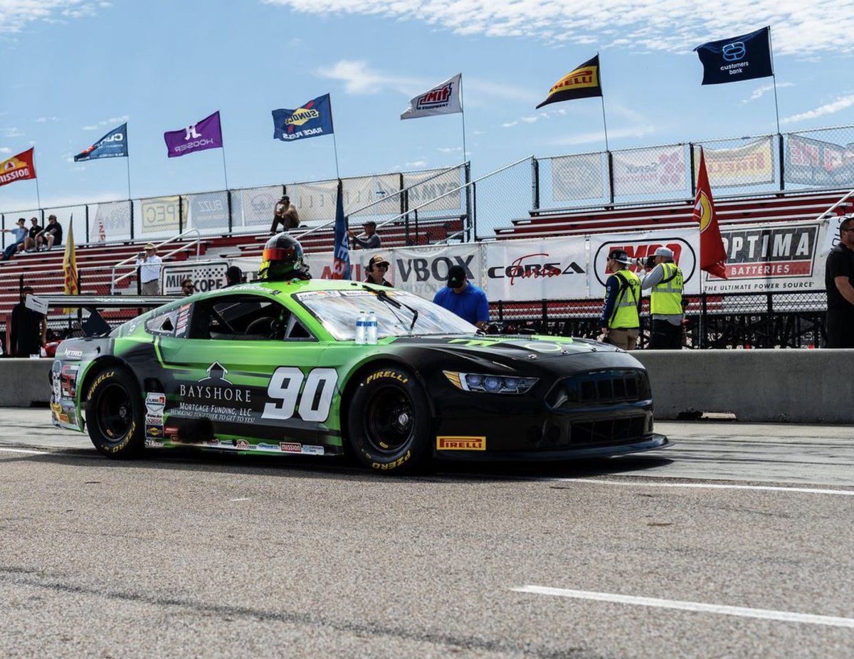 Big race at Talladega this weekend! 🏁 Sending all our luck to @thomasannunziata15 – it's time to conquer the superspeedway! Don't miss the high-speed action, watch live TODAY at 11:15 AM local time on @fs1. Ready, set, GO! 🚗💨 #RaceDay #TalladegaSuperspeedway #NASCAR