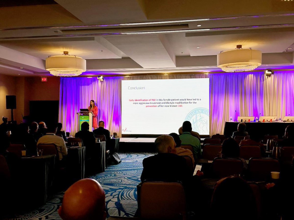 Presentación de casos clínicos por fellows de los tres programas de entrenamiento en Cardiología en la isla y por la Dra. Alexandra Lackey, fellow invitada del Capítulo de Florida.