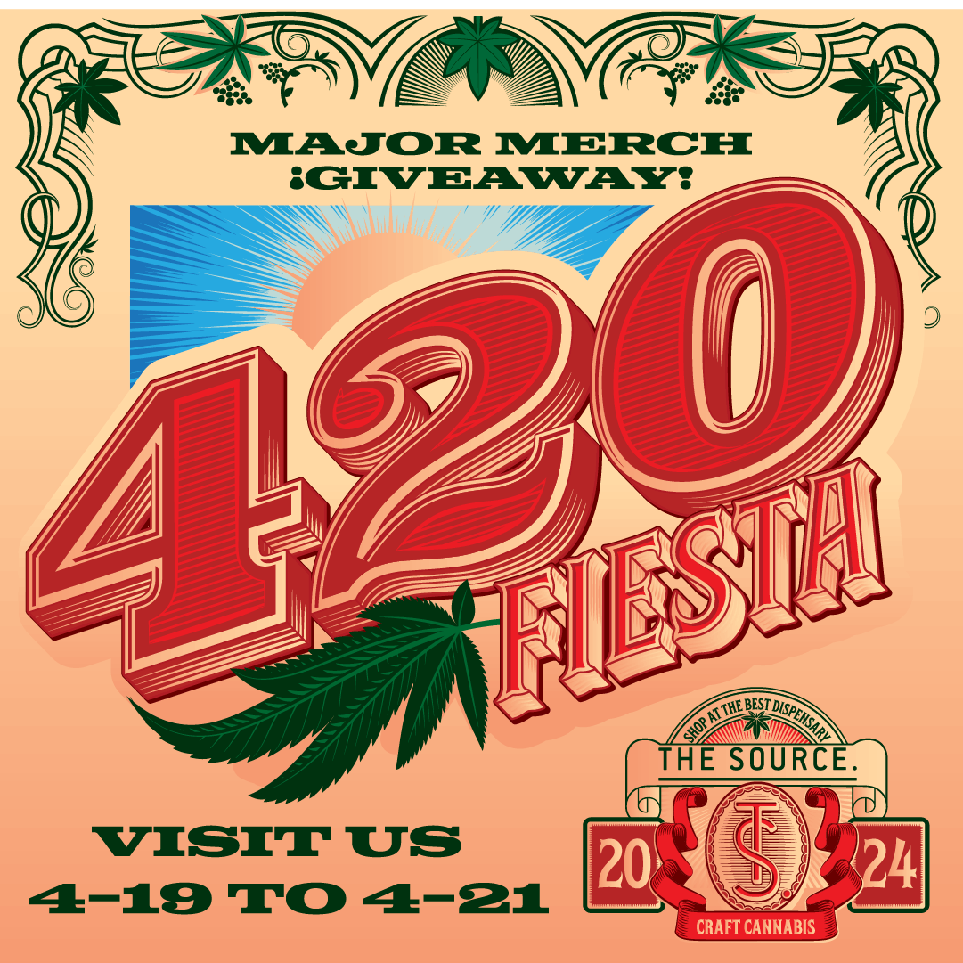 TheSourceAR's tweet photo. ¡¡Happy #420Fiesta!! Today we really fiesta with an all kinds of surprises. 🎉

#thesourcear #armmj #flowerpower #fourtwenty https://t.co/T44Y4vhNwm
