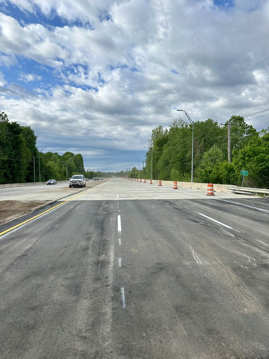 👏🏼GOOD NEWS👏🏼
All SB lanes of Germantown Parkway are OPEN 2 days early!! #Transportation