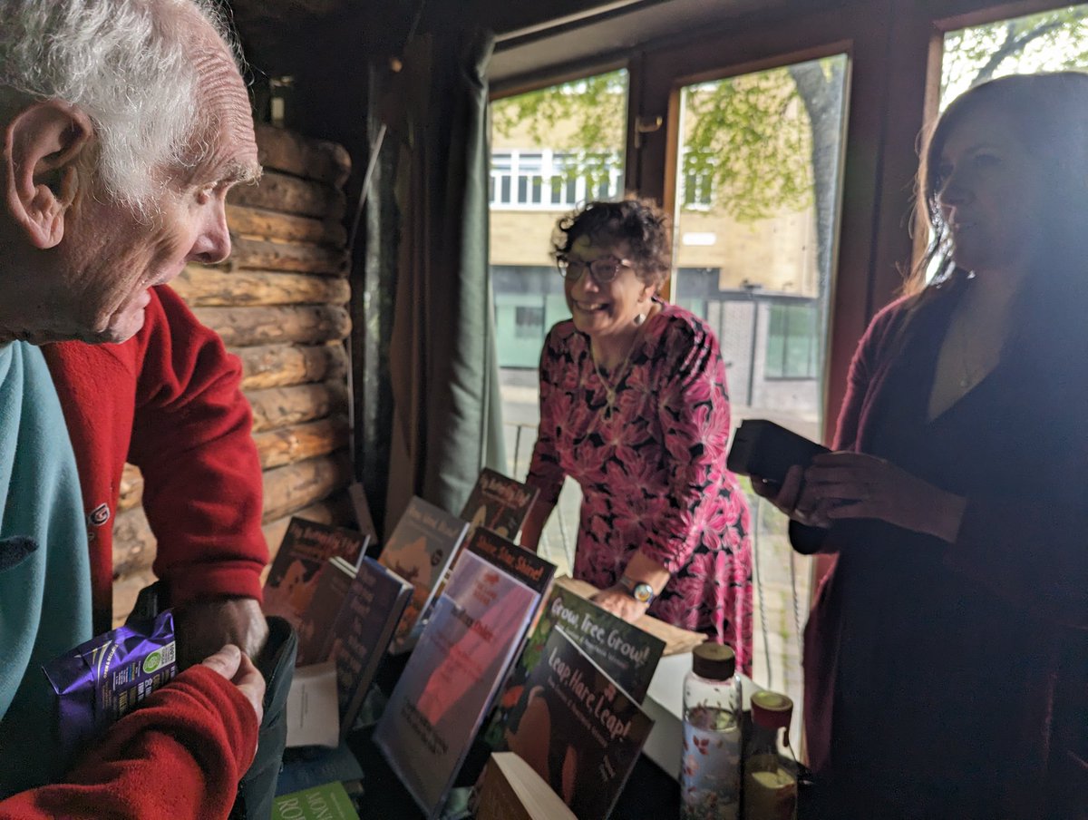 A full day of Hybrid events at Small Seeds for <a href="/Hudd_Lit_Fest/">Hudd Lit Fest</a> today! We've kicked off with the wonderful Audrey Osler talking about her book, 'Whrre are you from? No, where are you really from?' #huddlitfest