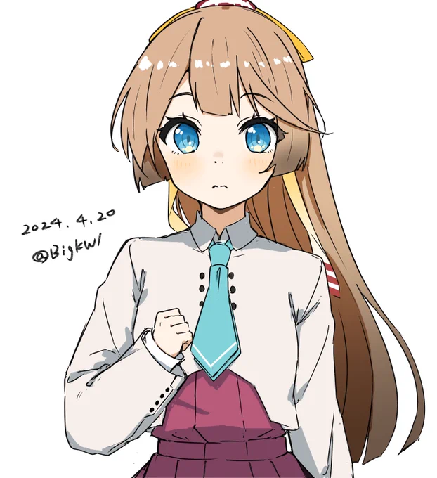 風雲#艦これ版深夜の真剣お絵描き60分一本勝負 #艦これ版真剣お絵描き60分一本勝負_20240420 