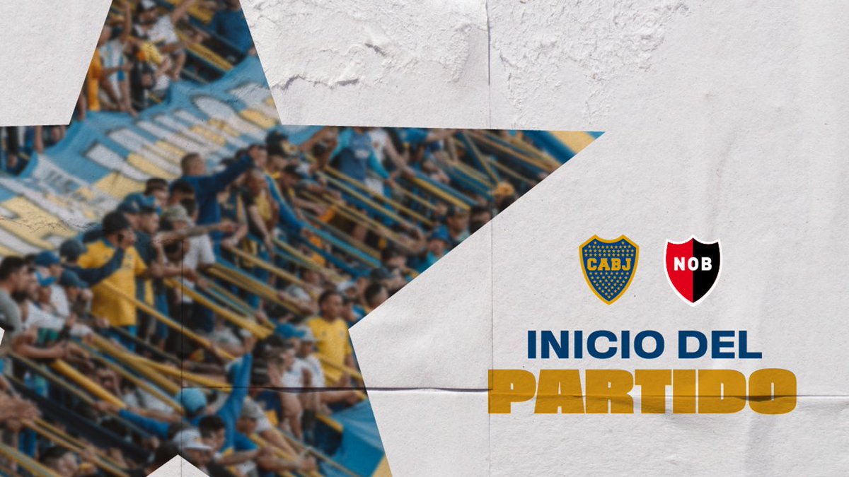 🔛 ¡𝗖𝗢𝗠𝗘𝗡𝗭𝗢́ 𝗘𝗟 𝗣𝗔𝗥𝗧𝗜𝗗𝗢! ⠀ #Boca y Newell’s ya se enfrentan por la sexta fecha del #TorneoApertura ⚽️ ⠀ #VamosGladiadoras ⚔️ #DaleBoca 🔵🟡🔵