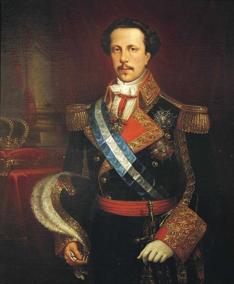 Le 21 août 1864, François d’Assise de Bourbon, roi consort d’#Espagne, fut reçu fastueusement à #Versailles. Restée dans l’ombre de celle de Victoria en 1855, cette réception fut suivie de celles de Napoléon III et de la reine Isabelle II à #SaintSébastien et #Biarritz en 1865.