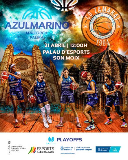 Fa 16 anys que Mallorca no viu un #PlayOff d’ascens a #LFEndesa i en fa 12 que no viu un partit de la màxima categoria. 

Demà tornarem a veure el bàsquet mallorquí lluitant per estar entre les millors. 

Ho disfrutarem i ho competirem. Demà, TOTHOM a Son Moix
