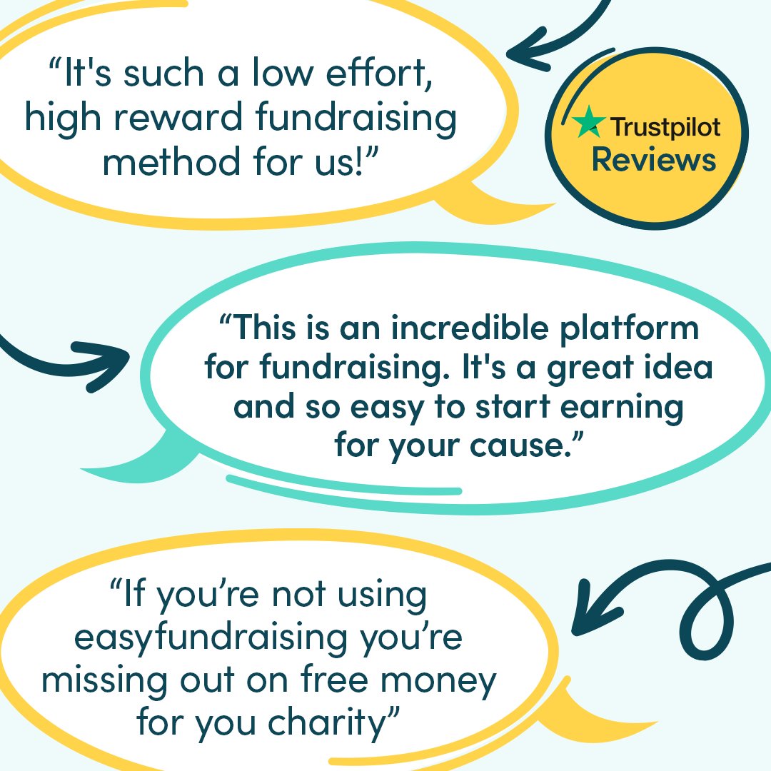 Love free donations for a good cause? 👀 Love easyfundraising? 💛 Please help us by leaving a review on Trust Pilot! ✨ bit.ly/49sUxZ6