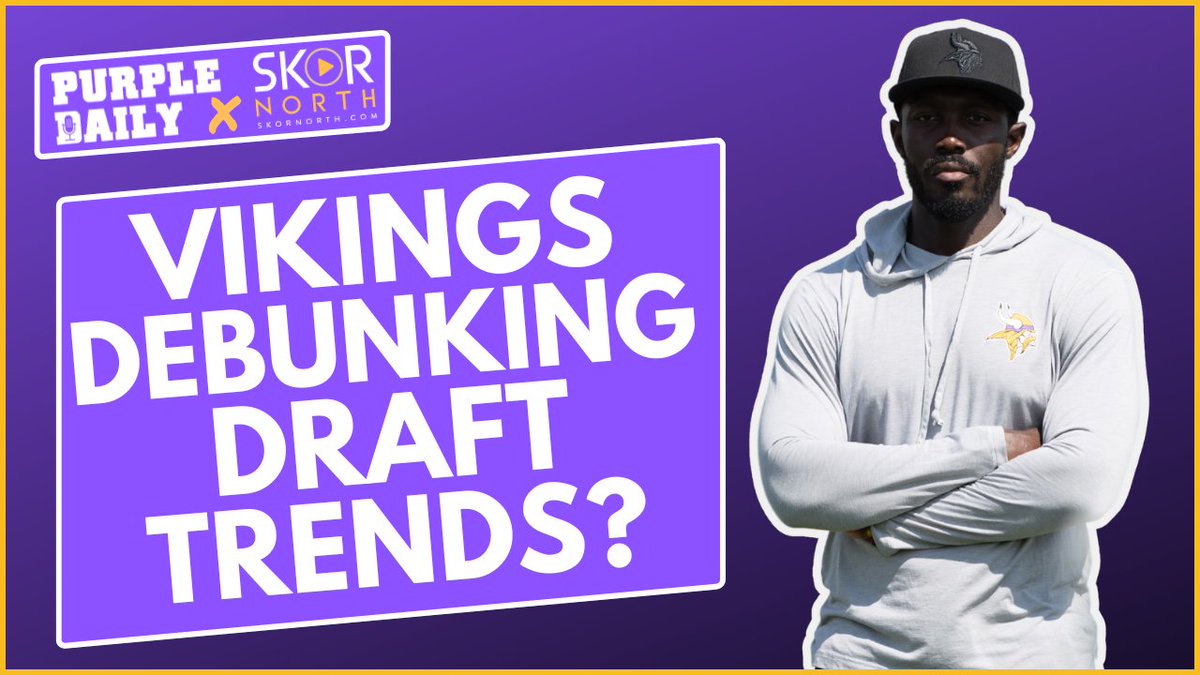 Why Minnesota #Vikings circumstances matter the most in drafting a quarterback #SKOL Start your weekend with Purple Daily! 🎙️: linktr.ee/skornorth