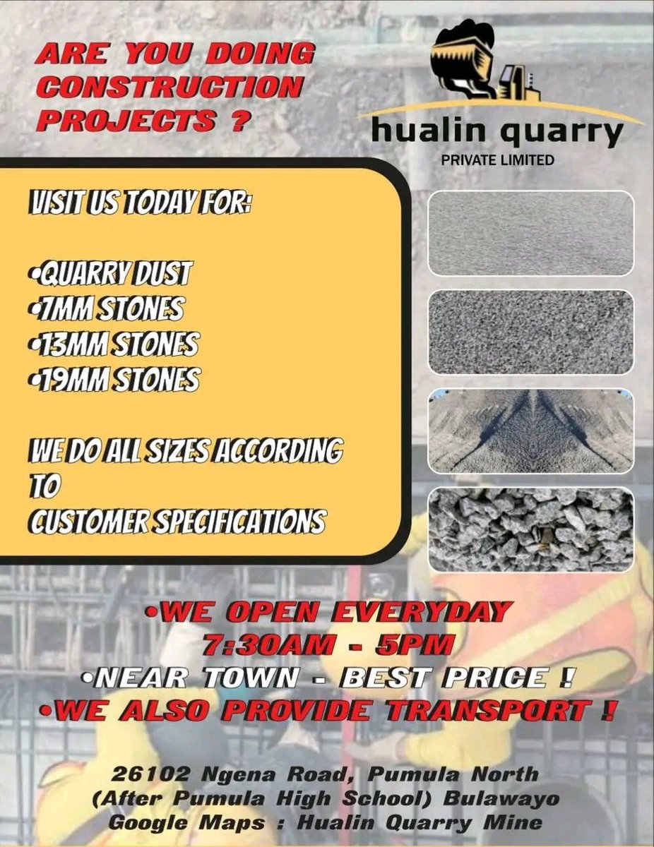 Hualin Quarry Pvt -Ltd tweet media
