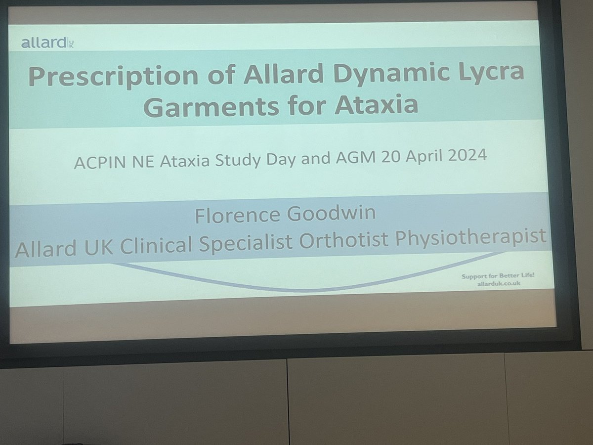 Looking forward to hearing from Florence who is an orthotist and physiotherapist <a href="/NorthEastACPIN/">North East ACPIN Hub</a> <a href="/ACPIN_UK/">ACPIN</a>