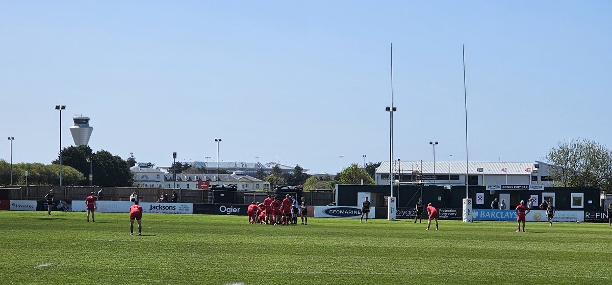 Cracking day to be watching @JerseyRFC