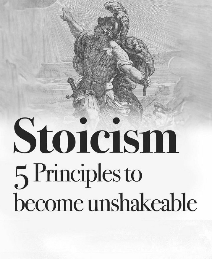 STOICISM 5 Principles To Become Unshakable: