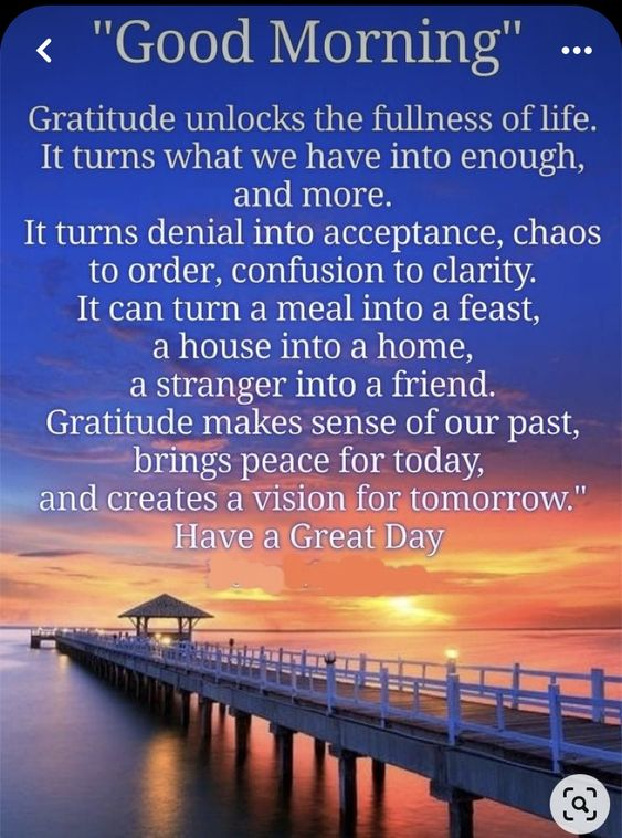 Good Morning! Another day and gift from God🙏Hope you have a relaxing day today filled with love, laughter and fun. We are having friends over we have not seen in a long time. Looking forward to visiting, laughing and sharing stories. Remember to be grateful for the little