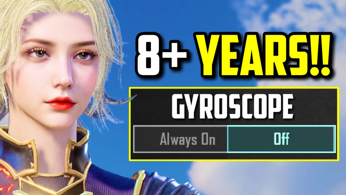 What 8+ years of no gyro looks like in PUBG MOBILE!! Link: youtu.be/PzJuoIG58RM?si… #PUBGMPARTNER2024 #ad