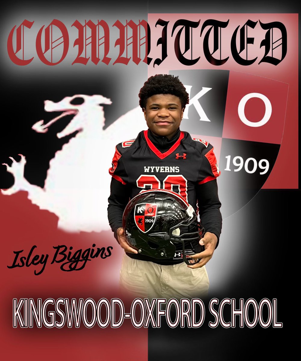 BatoryBrandon's tweet photo. Welcome to KO, Isley Biggins!  2028 RB/LB with immense potential. Can’t wait to get to work! 

@WyvernAthletics @WyvernNation https://t.co/oVj0GyLinS