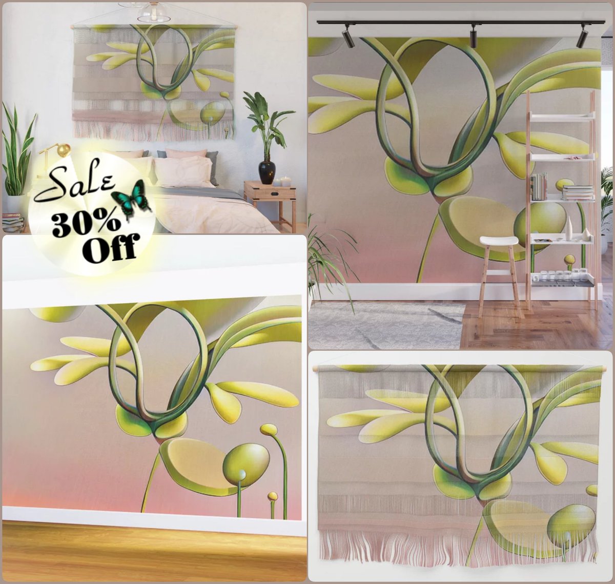 *SALE 30% Off*
Infinite Moments Wall Hanging & Mural~The Art of Uniqueness!~
#artfalaxy #art #tapestries #homedecor #society6 #wallart #designs #trendy #modern #swirls #accents #accessories #posters

society6.com/product/infini…

society6.com/product/infini…