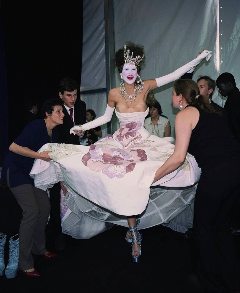 Backstage of John Galliano for ✨Christian Dior✨ Fall/Winter 2004