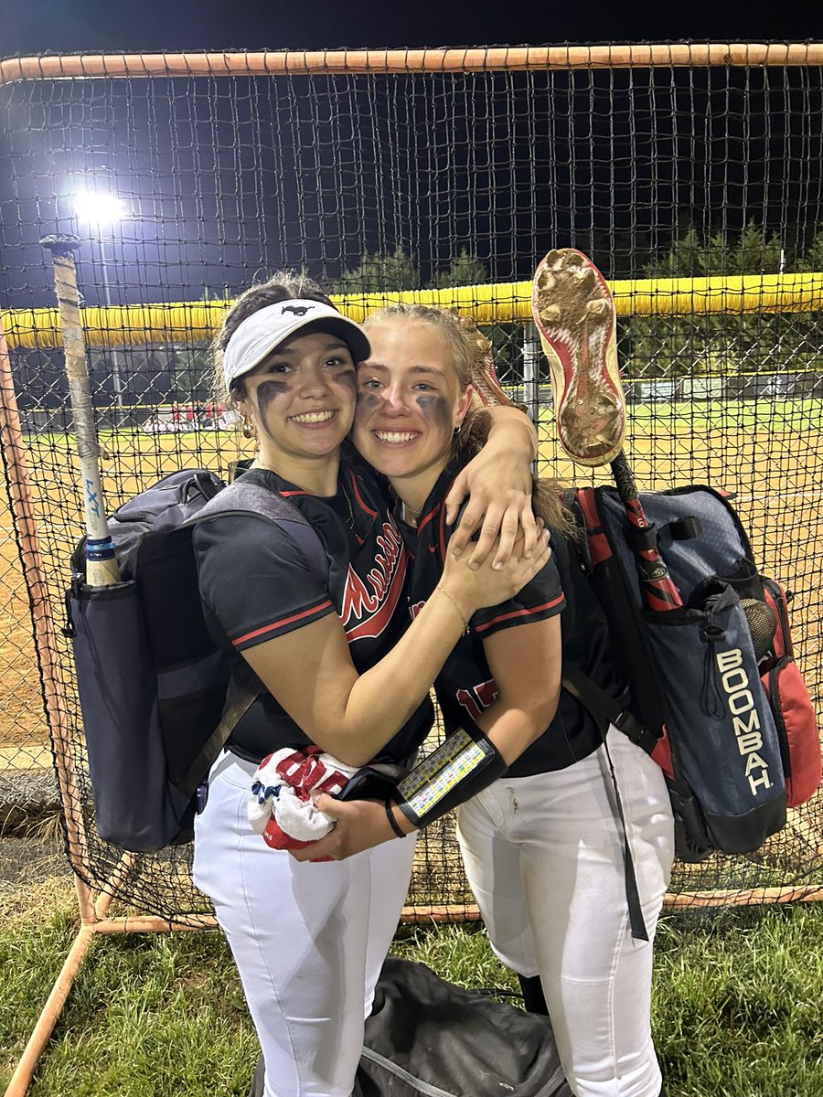 Blasted through the season’s 100 strikeout barrier last night with 15 strikeouts and 0 ER! Special thanks to my coach &amp; catcher. ❤️ 🖤  @MHSMustangsFP <a href="/TSThunderNova/">Tri-State Thunder NoVa 18U</a> <a href="/TSThunderGold/">Tri-State Thunder Gold 18U</a> <a href="/Tri16u/">Tri-State Thunder Gold 16u</a> <a href="/chris_stelma/">ChrisStelma</a> <a href="/GBSoftballU18/">Great Britain Softball Women’s Junior Teams</a> <a href="/GBWomenSoftball/">Great Britain Softball Women’s National Team</a>
