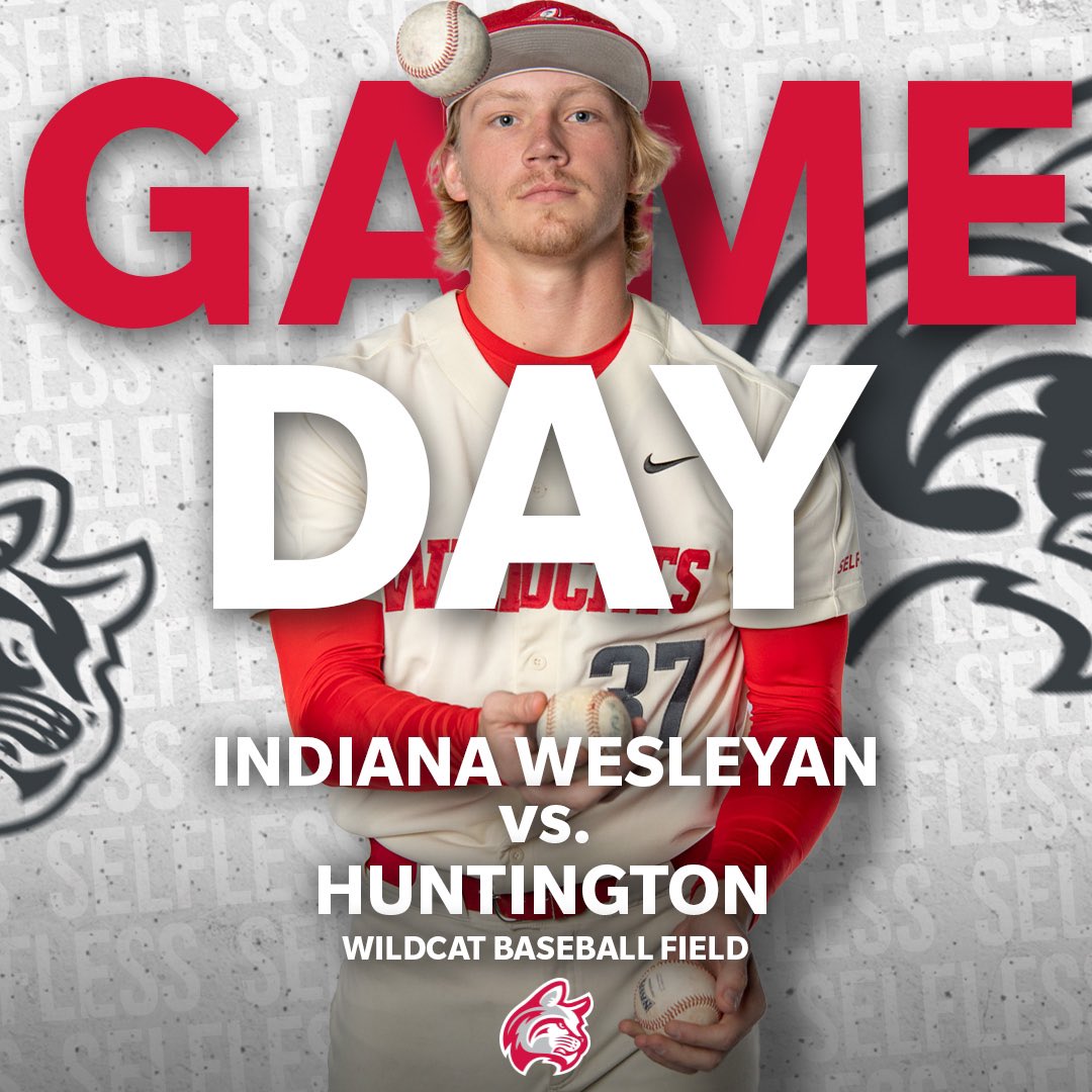 indwesbaseball's tweet photo. ‼️ GAME DAY ‼️

The Wildcats wrap up their final home series of the season! Be sure to come out and support our seniors as they are recognized in between games!

🆚 HU
⏰ 1:00 PM
📍 Marion, Ind.
🔗 Links for live stats are available at https://t.co/fTyo9hCdpF https://t.co/wuwOHwUdH5