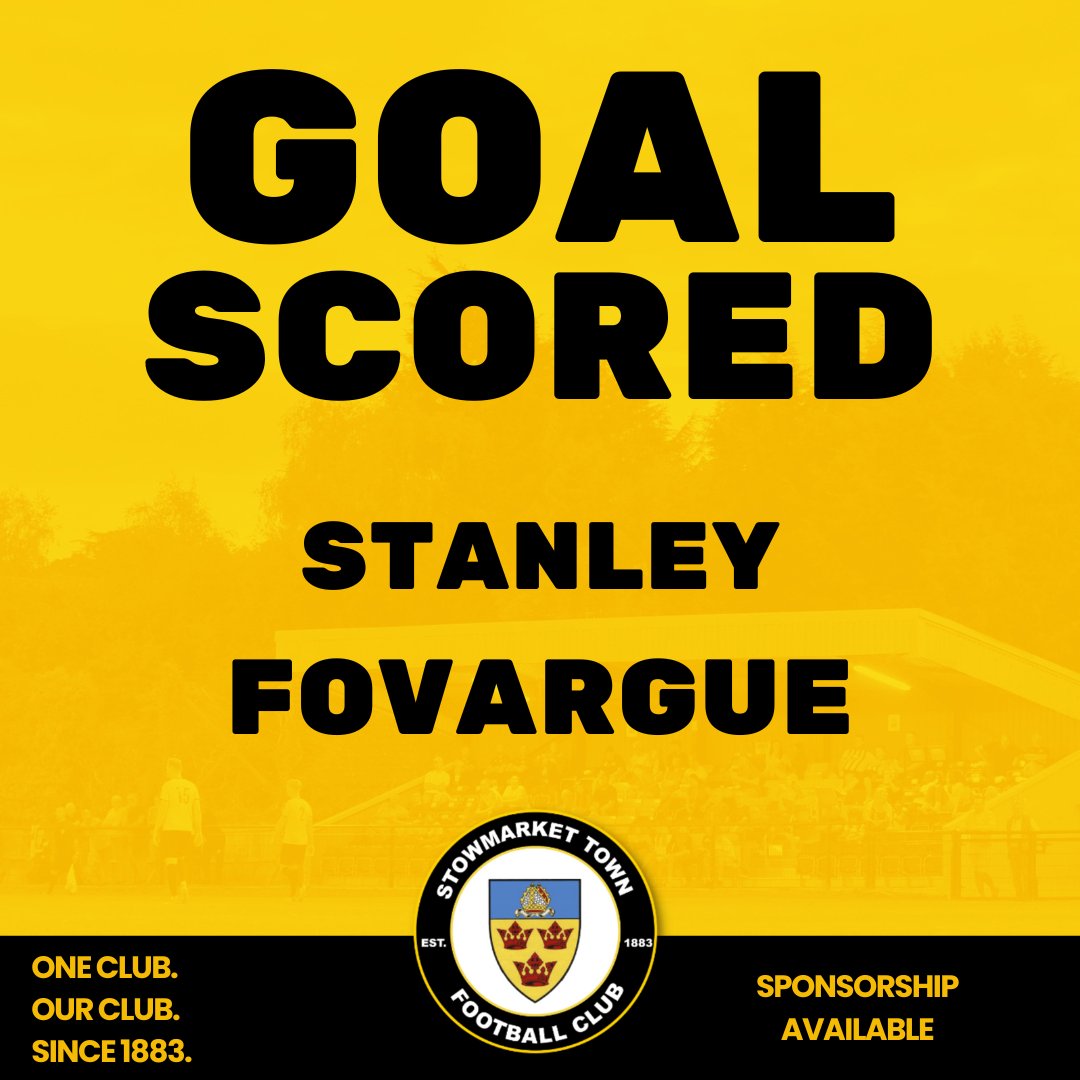 GOAL: STOWMARKET TOWN 2-1 Basildon United - Stanley Fovargue (9') #IsthmianLeague