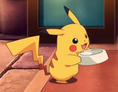 PokemonGems's tweet photo. pikachu at the buffet https://t.co/GXDrbBdIJE