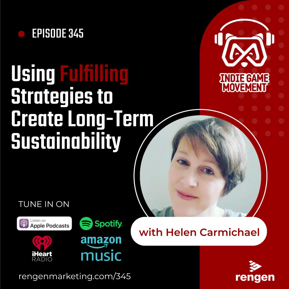If you're looking for ways to increase your chances of achieving lasting sustainability for your indie studio, then you'll want to listen to this!   ⬇
lnkd.in/eFb8J7yZ

Thanks so much <a href="/BCHezza/">Helen Carmichael</a> for all of the amazing insights and great discussion!

#gamdev #indiedev