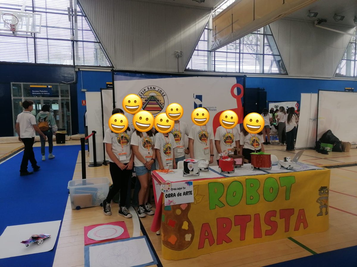 Emocionante mañana la que hemos pasado en <a href="/DesafioLasRozas/">Desafio Las Rozas</a>. Nuestr@s alumnos han hecho un excelente trabajo en la prueba de Robotón con su Robot Artista, así como en la presentación ante el jurado. ¡Enhorabuena a todos  los participantes!🤖 <a href="/LasRozasNext/">LasRozasNext</a> <a href="/Ayto_Las_Rozas/">Ayuntamiento de Las Rozas</a>