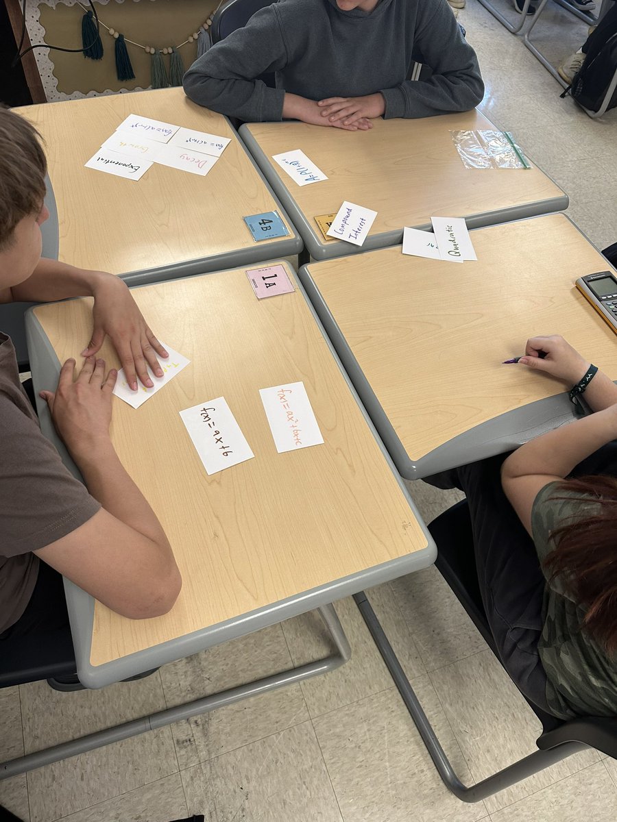 missrigginsmath's tweet photo. My students and I loved having @wku student, Mr. Mohr with us this week. Mr. Mohr created an impressive PBI unit that explored exponential functions through real world application. The students specifically enjoyed dressing up and making their stock market presentations! 👏🏻📈🤩 https://t.co/Q0mFkVmAwd