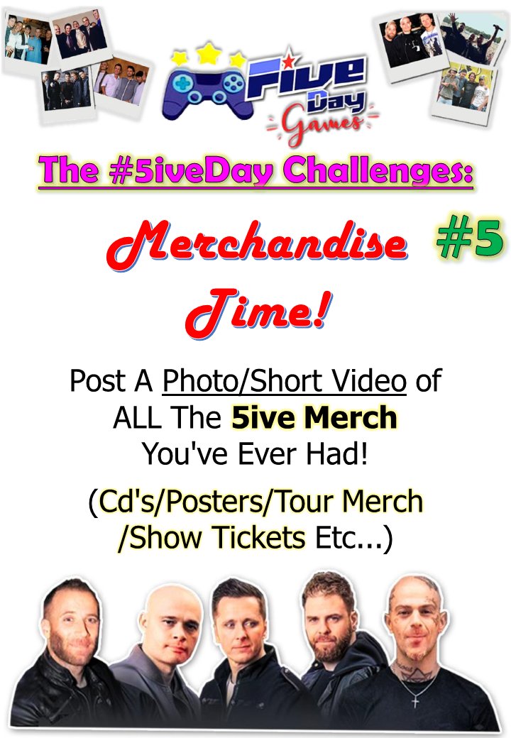 #5iveDay tweet media