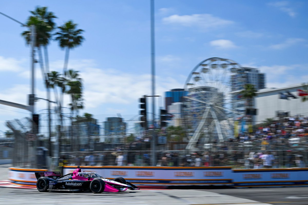 Love these streets. We’ll be ready for Q this afternoon. ⛲️🎡🌮🌴 2:25pm ET on @peacock #INDYCAR // #AGPLB