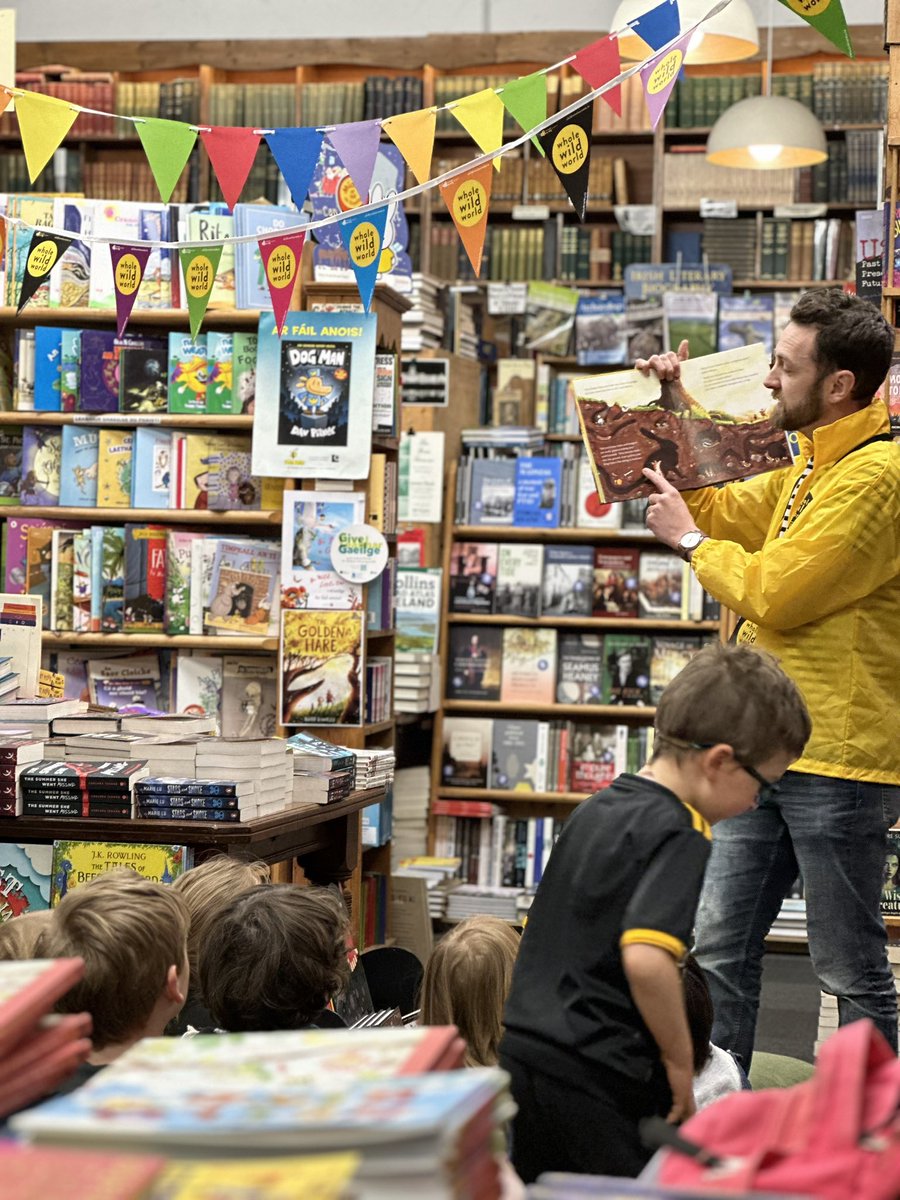 @CuirtFestival @paddydonnelly Bookshop visits, sneaky signings and impromptu story times!