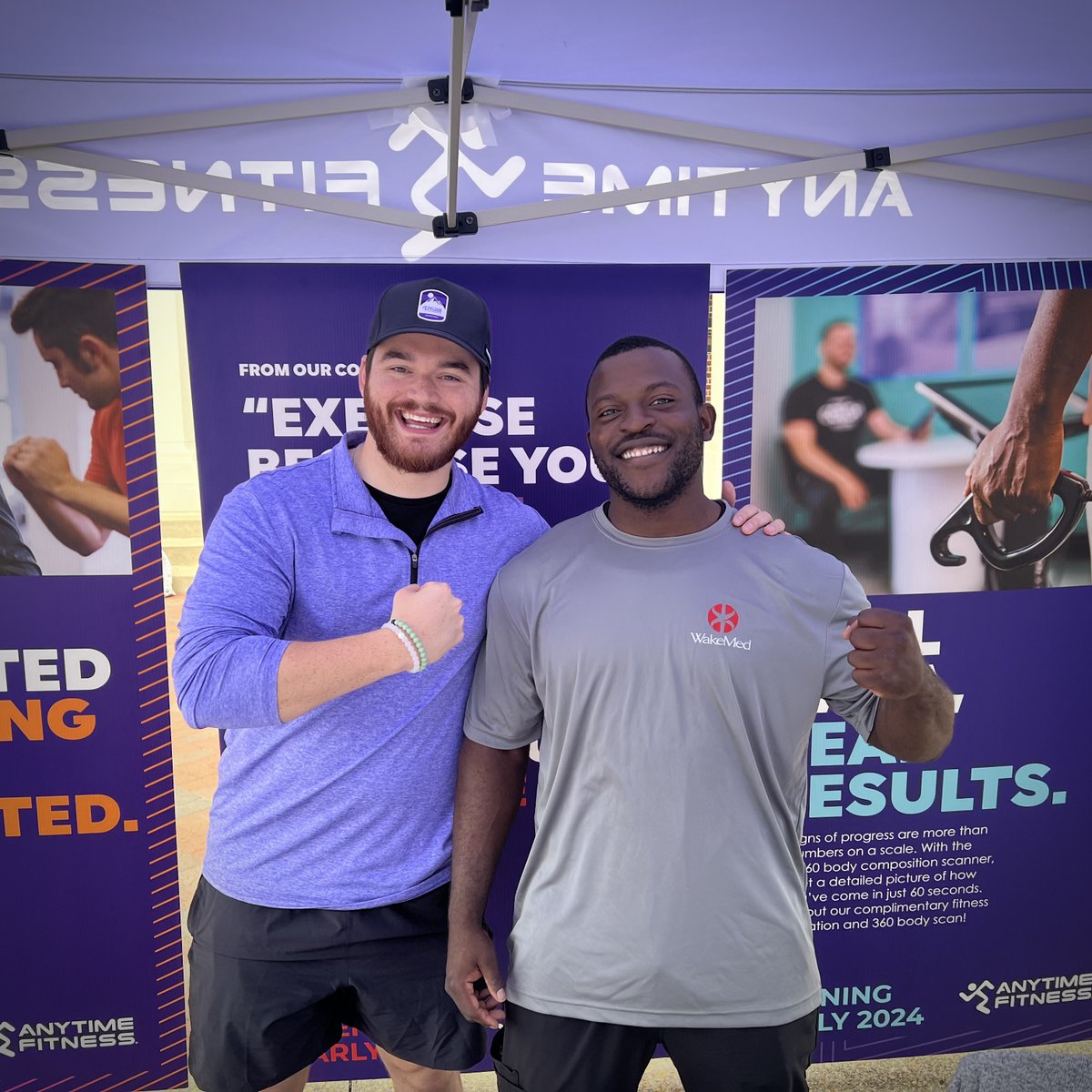 Welcoming PERALT our #fitnessfamily member…! @anytimefitness #anytimefitness #anytime #hollyspribgsnc #garnernc #fuquayvarinanc #apexnc #raleighnc #gymmotivation #gymlife #fitness #livebetterlonger #goals #HELLYEAH #aftenten Holly Springs Chamber of Commerce #SpringFest2024