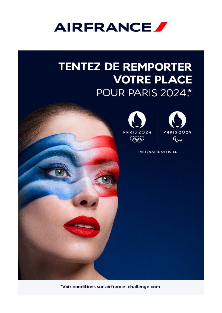 A vos marques, prêts, partez ! Participez à notre jeu concours et vous aussi vivez la magie des Jeux de Paris 2024 : airfrance-challenge.com/?sekoyapartner…