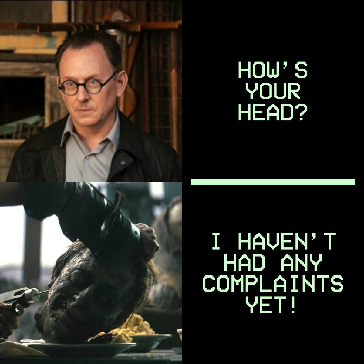 Tombs237's tweet photo. When two fandoms mash in your head, you make silly things. 

#Fallout 
#FalloutOnPrime 
#VaultMutants https://t.co/D5jUmbr7HJ