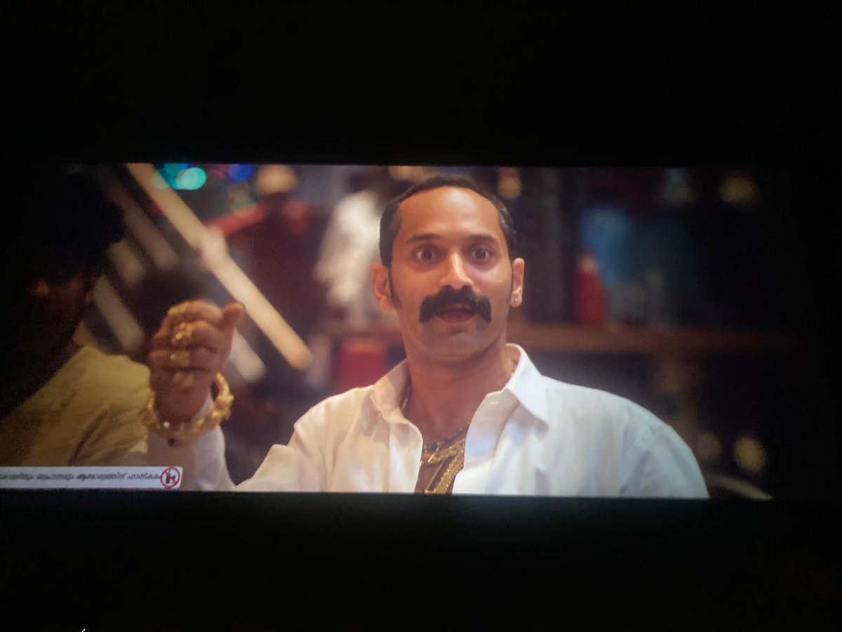 🎬 @FahadhFaasil and the #Avesham crew, your movie was a riot of laughs! 🤣 The blend of Malayalam and Kannada in Ranga’s dialogues was genius. 'Be it  execution instructions, or it could be order another round of beer. Rangas behavior is the same.” Classic! 👏 #MalayalamCinema