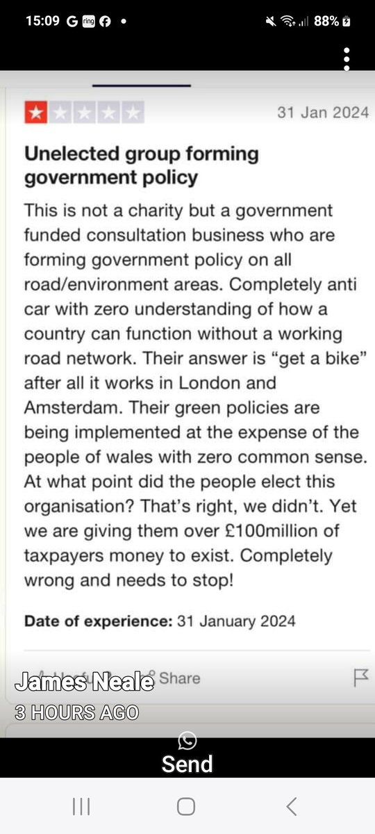 #Wales #Cardiff
@WelshLabour 
@WelshGovernment 
@huwthomas_Wales 

Using 'OUR' Taxes to penalise Welsh Motorists.

Did any of you vote in Sustrans??