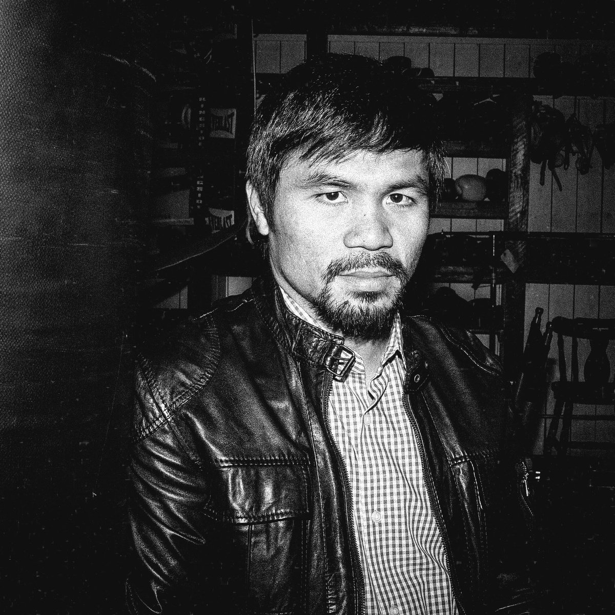 Portrait of boxer @MannyPacquiao #mannypacquiao with @canonusa and @profoto #portrait #joshuashultz