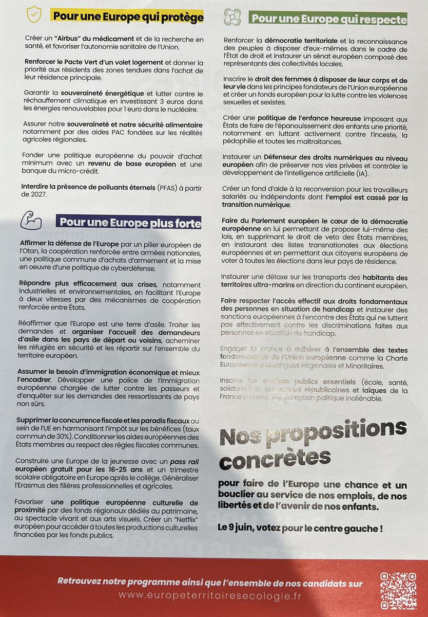 On vous attend nombreux au meeting #ete2024 de #EuropeTerritoiresEcologie avec @Lacroix_PRG le lundi 22 avril à 20h - salle de la mairie à #Gueret 
La gauche du #REEL 
@87Prg @PRG_NA @montagne_creuse @juliettemeadel @PRG_Dordogne