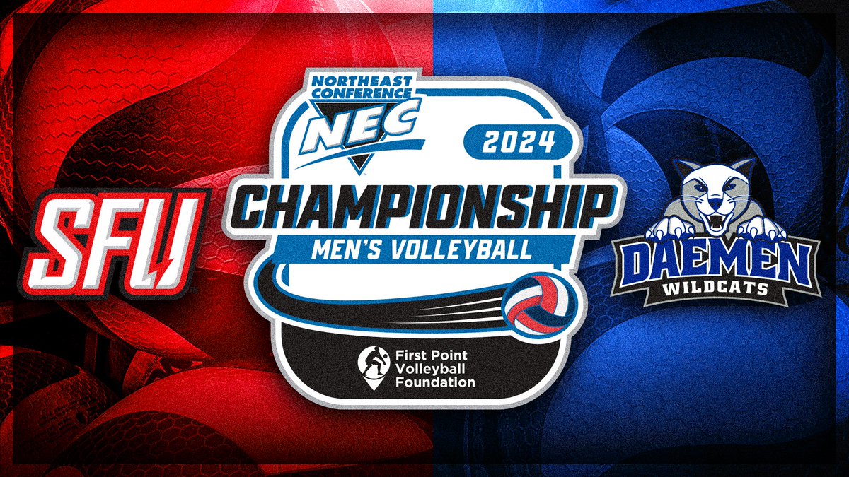 NECsports's tweet image. 🏐#𝓒𝓱𝓪𝓶𝓹𝓲𝓸𝓷𝓼𝓱𝓲𝓹𝓢𝓪𝓽𝓾𝓻𝓭𝓪𝔂🏐
(𝓅𝓇𝑒𝓈𝑒𝓃𝓉𝑒𝒹 𝒷𝓎 @FirstPointVB)

We&apos;ve got a 1️⃣🆚2️⃣ showdown on tap, as @RedFlashMVB is set to battle @DaemenMVB for the @NECmvolleyball 🏆!

📍: Loretto, PA
⏰: 4:00 pm
📺: ESPN+
💻: @NECFrontRow 

#NECMVB x #NECchamps