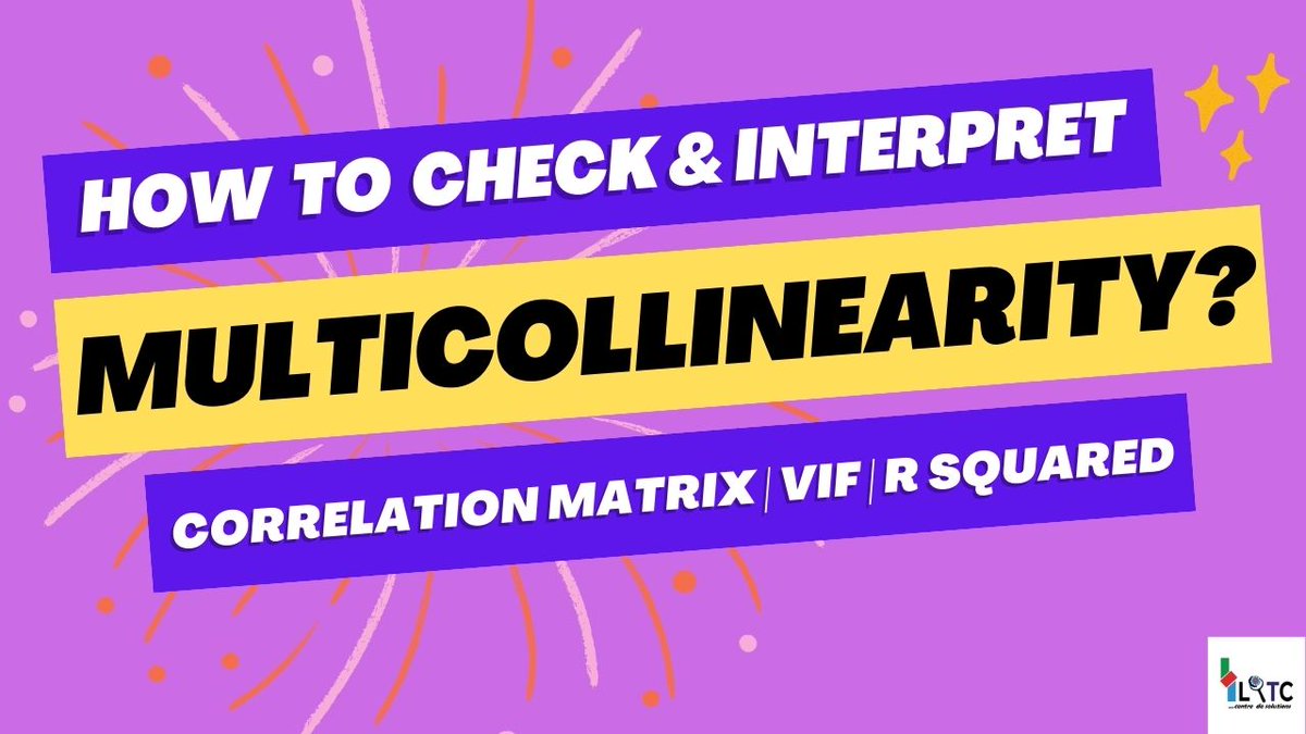 LightwayL's tweet image. youtu.be/Ta70gINT2UM

This short video explains multicollinearity, different ways to check multicollinearity, and strategies for addressing multicollinearity.

#multicollinearity #vif #correlation #rsquared #eviews