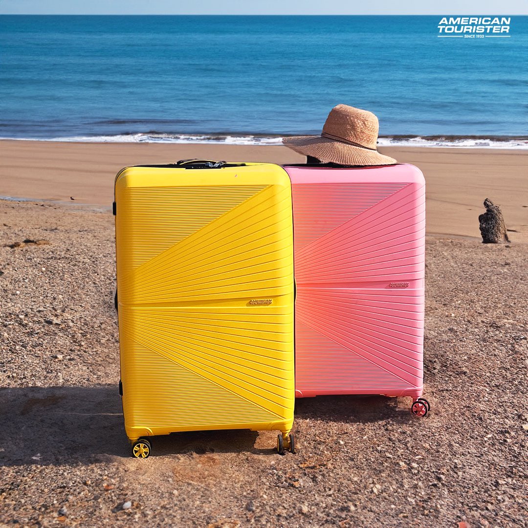 No matter where your summer adventures take you, this Bagwati will always have your back! 🏖️😎 #AmericanTourister #AmericanTouristerIndia #TravelWithAmericanTourister #HappyHolidays #BeachVibes #SummerVacation