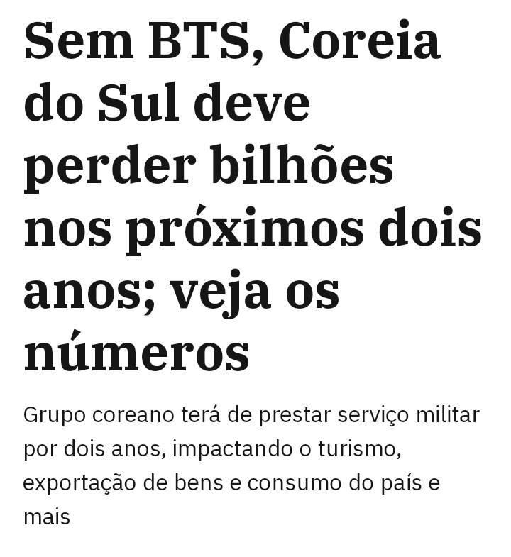 PBTSBR's tweet photo. "O Retorno do BTS é esperado para ser a ressurreição do K-pop....O BTS é estrela N°1 do K-pop e SEM RIVAIS.... sem o BTS, coreia do sul deve perder bilhões .... Hybe chegou a perder 28% de seu valor no mercado após anúncio de Hiatus...." 

Precisa de mais?
 BTS PAVED THE WAY https://t.co/m6GtjY9rjW