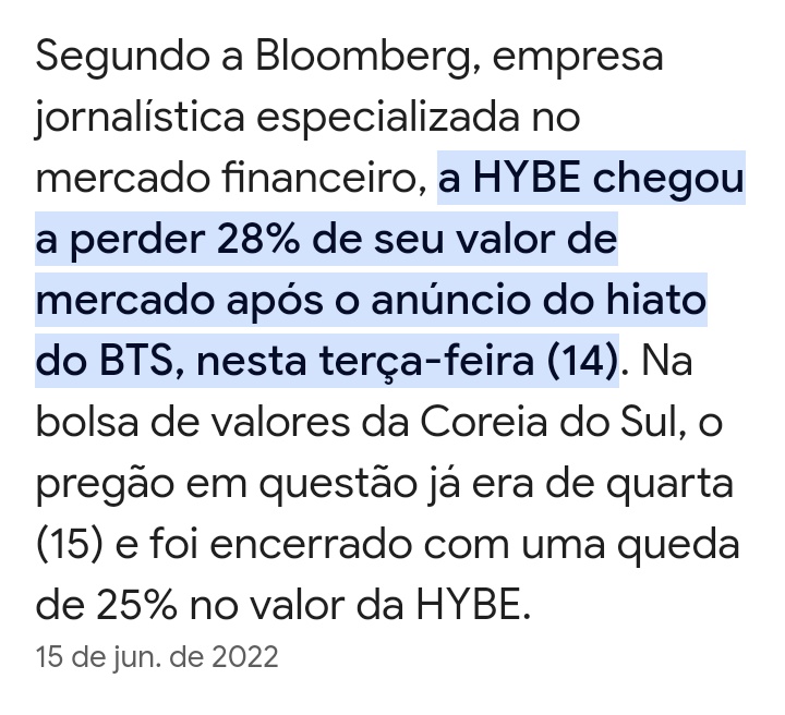 PBTSBR's tweet photo. "O Retorno do BTS é esperado para ser a ressurreição do K-pop....O BTS é estrela N°1 do K-pop e SEM RIVAIS.... sem o BTS, coreia do sul deve perder bilhões .... Hybe chegou a perder 28% de seu valor no mercado após anúncio de Hiatus...." 

Precisa de mais?
 BTS PAVED THE WAY https://t.co/m6GtjY9rjW