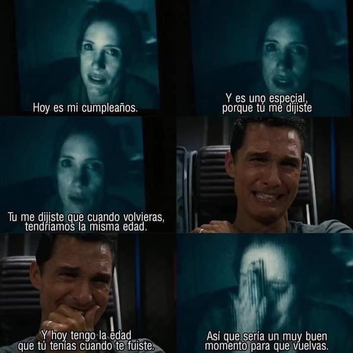 Esta escena sigue doliendo. 💔

🎬: Interstellar (2014)