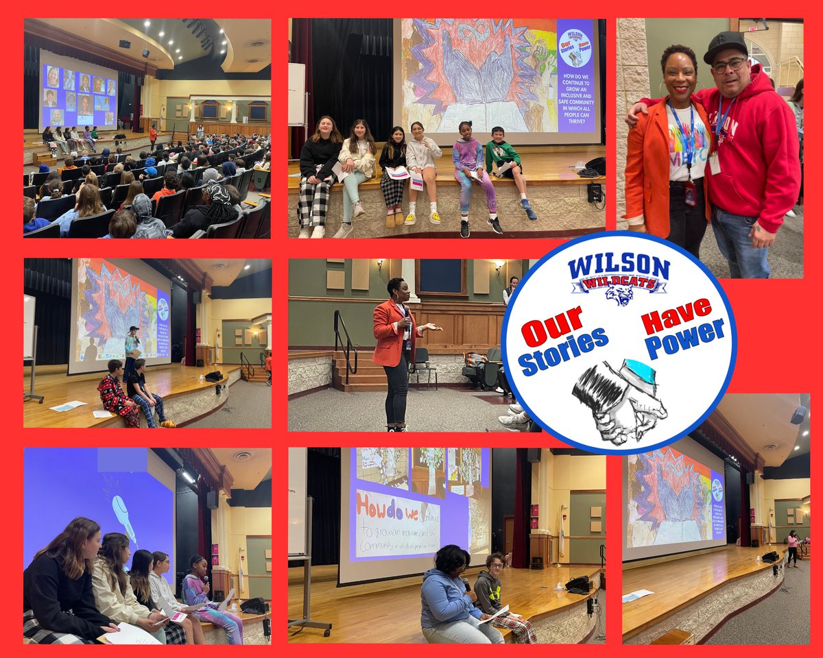 A2) Can't express enough the power in assemblies where students and staff can share their stories. When a student grabs the mic and shares what many might not know, the energy in the air shifts and the impact is invaluable. Pics from our last assembly. #LeadLAP