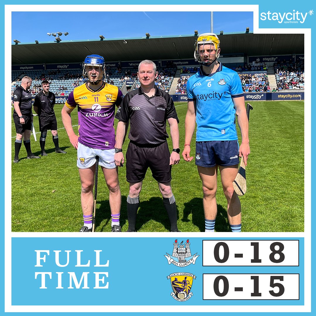 All over here at Parnell Park and our Minor Hurlers come out on top in championship opener 👕 #UpTheDubs