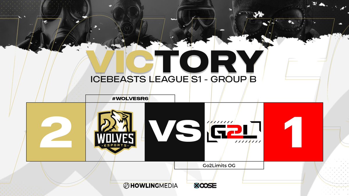 #WolvesR6 won their @IB_League_ match against @go2limits yesterday evening with 2-1. Nicely done, ggs! #KeepHowling