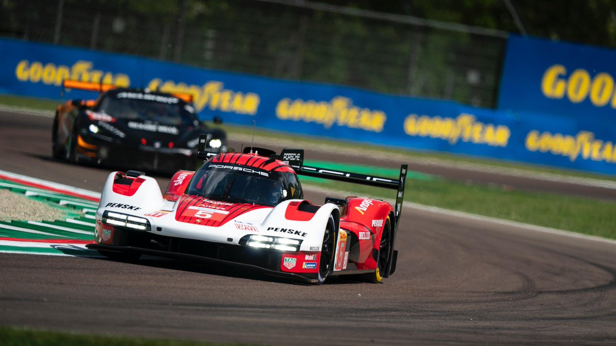 Here’s the results from today’s Hyperpole at Imola for tomorrow’s #6HImola  #WEC #PorscheOnTrack 

P4 - Car 6 @Team_Penske
P5 - Car 5 @Team_Penske
P9 - Car 12 @JotaSport
P10 - Car 99 @ProtonRacing

#PorscheMotorRacing🔴🟡🔵⚫️