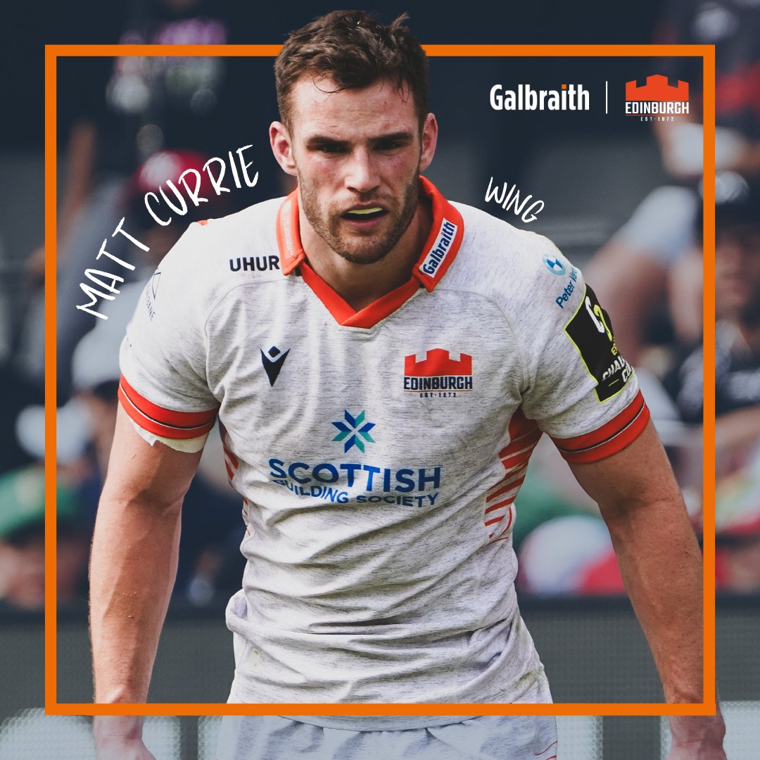 Best of luck to our partners @edinburghrugby who are in URC action this evening against the Scarlets 🏰🧡 #Galbraith | #AlwaysEdinburgh